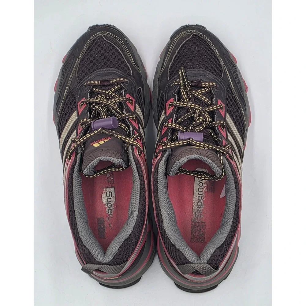 Adidas Kanadia TR2 Trail Running Hiking Shoes Womens 8 Purple Pink G01882
